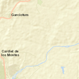 Cardiel de los Montes Street Map