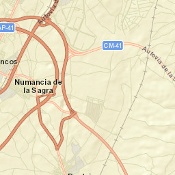 Numancia de la Sagra Street Map