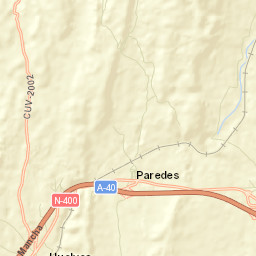 Paredes Street Map