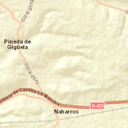 Pineda de Gigüela Street Map