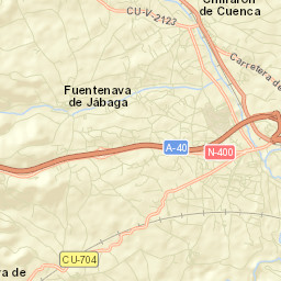Chillarón de Cuenca Street Map