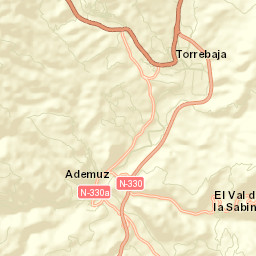Ademuz Street Map