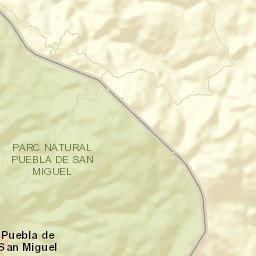 Puebla de San Miguel Street Map
