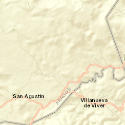 San Agustín Street Map
