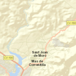 San Juan de Moró Street Map