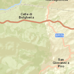 Celle di Bulgheria Street Map