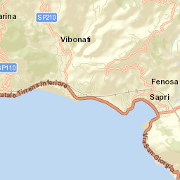 Vibonati Street Map