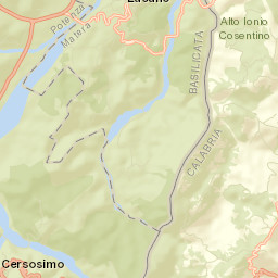 Cersosimo Street Map