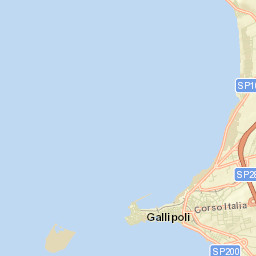 Gallipoli Street Map
