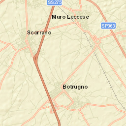 Sanarica Street Map