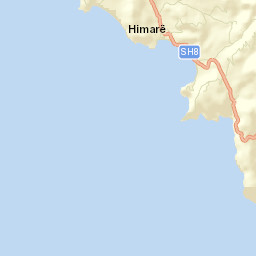 Himarë Street Map