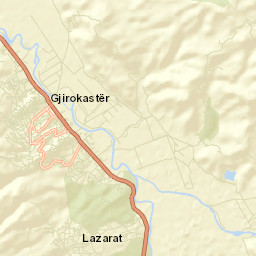 Gjirokastër Street Map