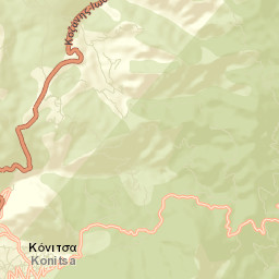 Kónitsa Street Map