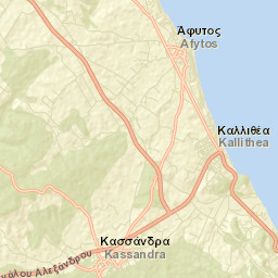 Kallithéa Street Map