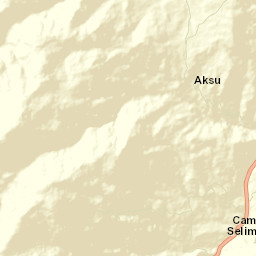 Aksu Street Map