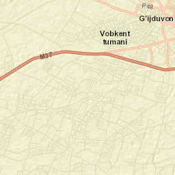 Ghijduwon Street Map