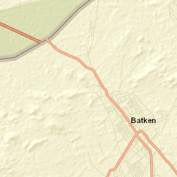 Batken Street Map