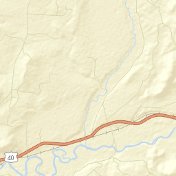 Troublesome Colorado Street Map