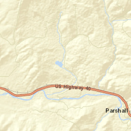 Parshall Colorado Street Map