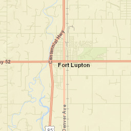 1682 Denver Ave Fort Lupton CO Street Map