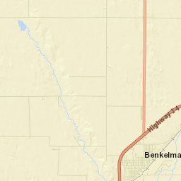 Benkelman Street Map