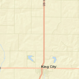 King City Street Map