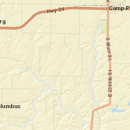 Camp Point Street Map