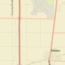 Tolono Street Map