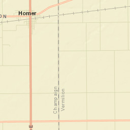 Homer Street Map