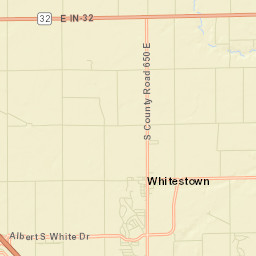 Whitestown Street Map