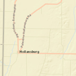 Hollansburg Ohio Street Map
