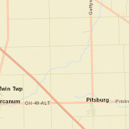Steel Point Ohio Street Map