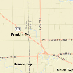 Pattytown Ohio Street Map