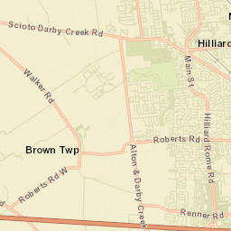 Mudsock Ohio Street Map