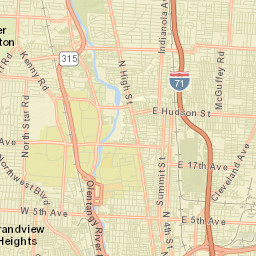 Seagrave Ohio Street Map