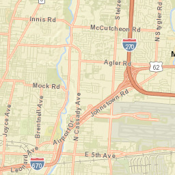 Roseland Ohio Street Map