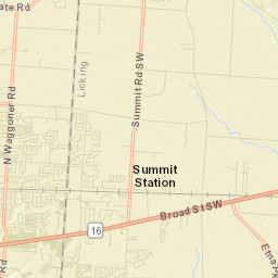 Summit Station Ohio Street Map