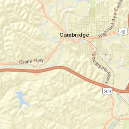 784-798 Wheeling Avenue, Cambridge, OH  Street Map