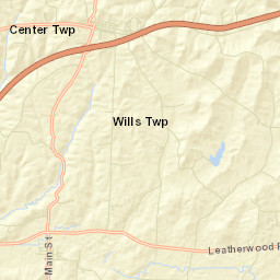 Old Washington Ohio Street Map