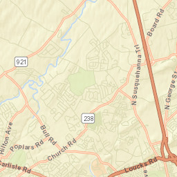 Shiloh Street Map