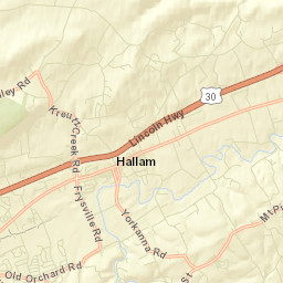 Hallam Street Map