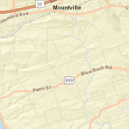 Mountville Street Map