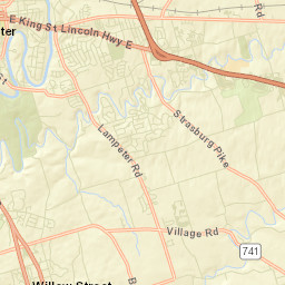 Lampeter Street Map