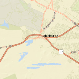 Lakehurst Street Map