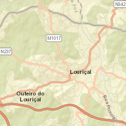 Louriçal Street Map