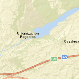 Cazalegas Street Map