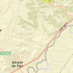 Añover de Tajo Street Map