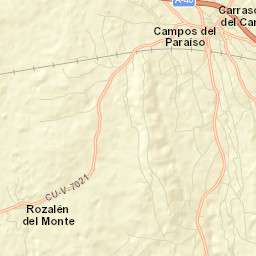 Rozalén del Monte Street Map
