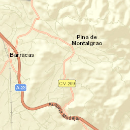 Pina de Montalgrao Street Map