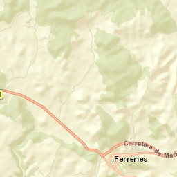 Ferreries Street Map